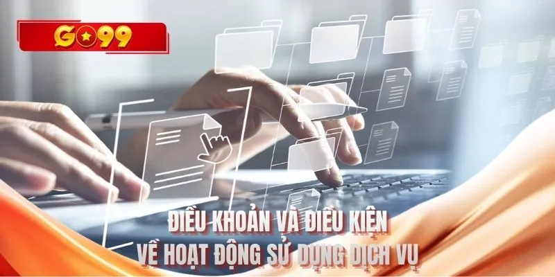 Điều khoản và điều kiện về hoạt động sử dụng dịch vụ